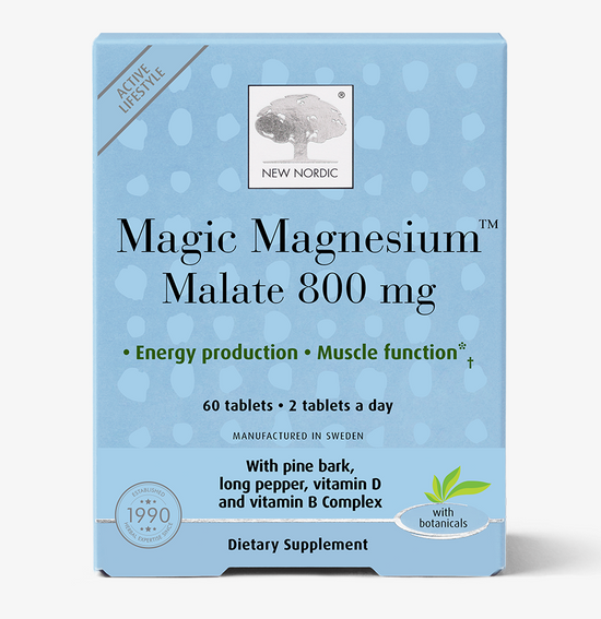 Magic Magnesium™ Malate 800 mg – New Nordic USA